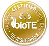bioTE Trusted Certified Provider logo